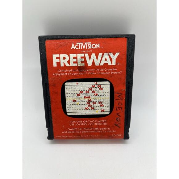 Freeway Atari 2600, 1981 Game Cartridge Only Tested Working By Activision AG-009 - Picture 2 of 4